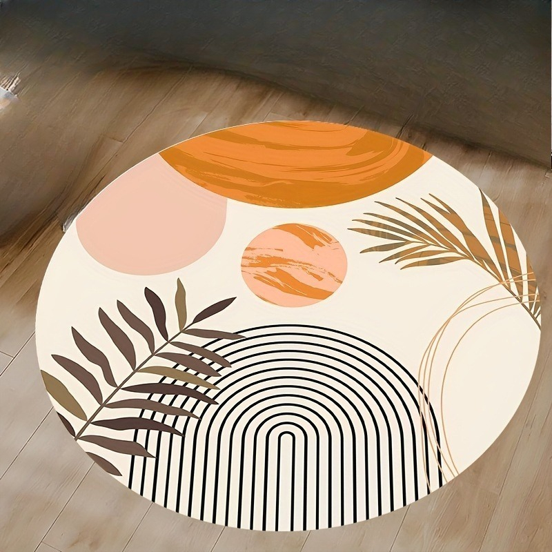Wholesale Commercial Printing - Tapete Circular Moderno de Meio Século,