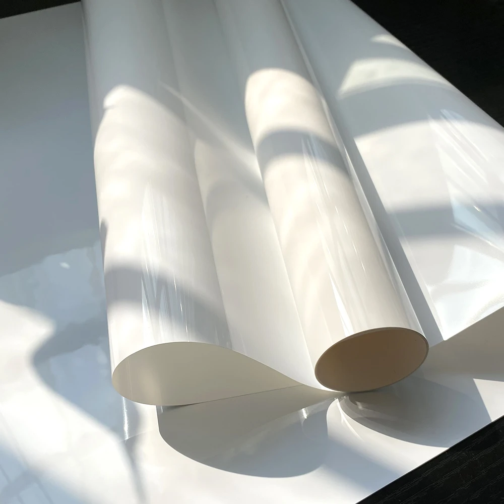 White Toner Transfer Paper - 2/3/5 metros branco espelho janela filme