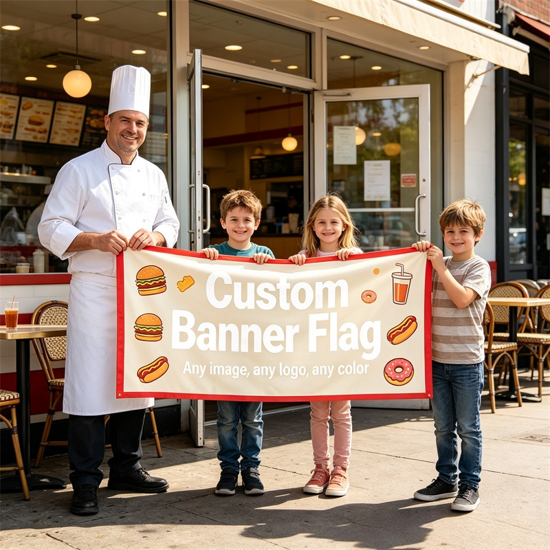 Commercial Printing Terms - Bandeiras Publicitárias Personalizadas para Exterior, Duráveis,