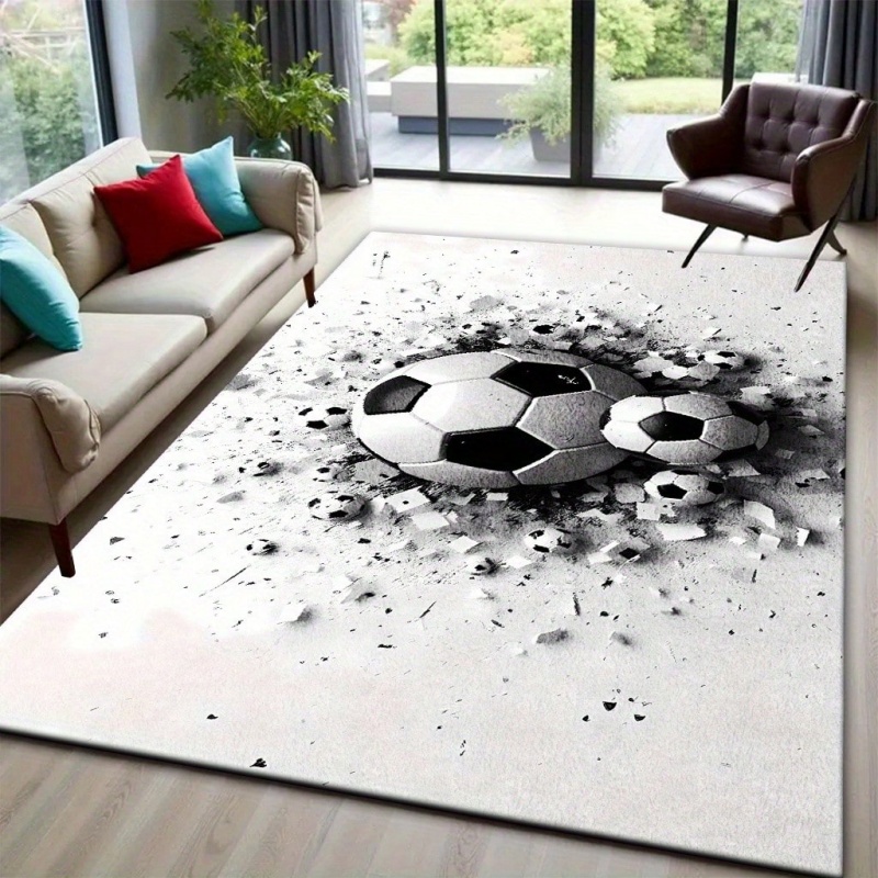 Wholesale Commercial Printing - Tapete Grande com Estampa de Futebol