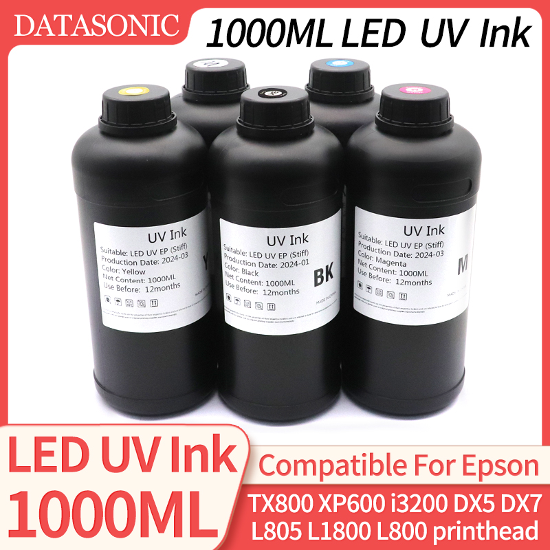 Uv Flatbed Printer - 1000ml led tinta uv para tx800