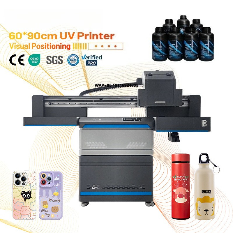 Uv Flatbed Printer - Impressora UV de Mesa Kingjet 6090