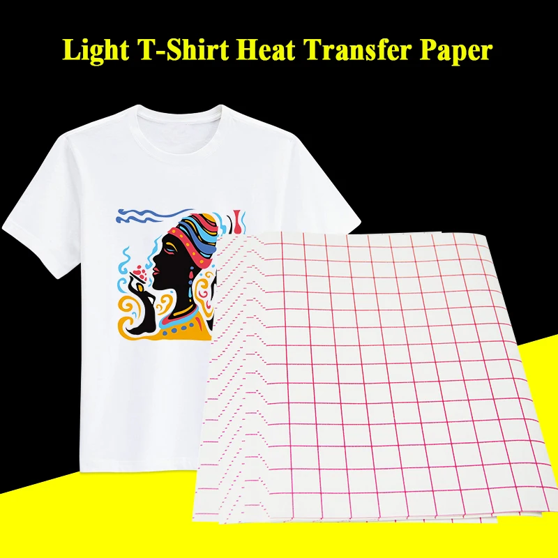 10 folhas de papel de transfer - White Toner Transfer Paper avaliação e preço