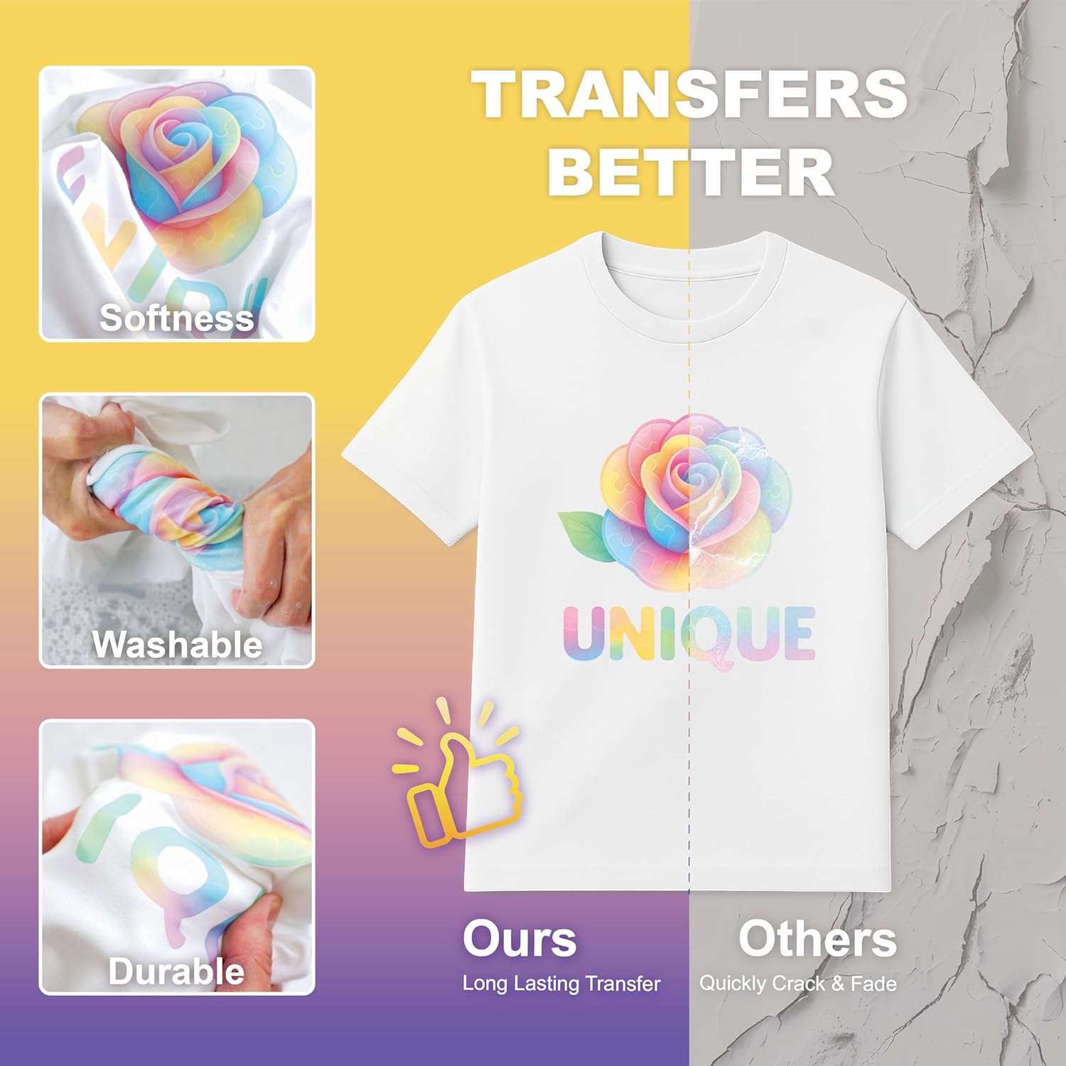 10 Folhas de Papel de Transfer - White Toner Transfer Paper avaliação e preço