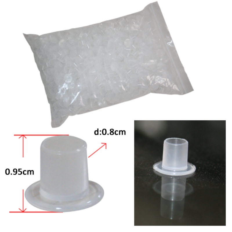 Novo 1000 pçs 8mm branco const - White Toner Transfer Paper avaliação e preço