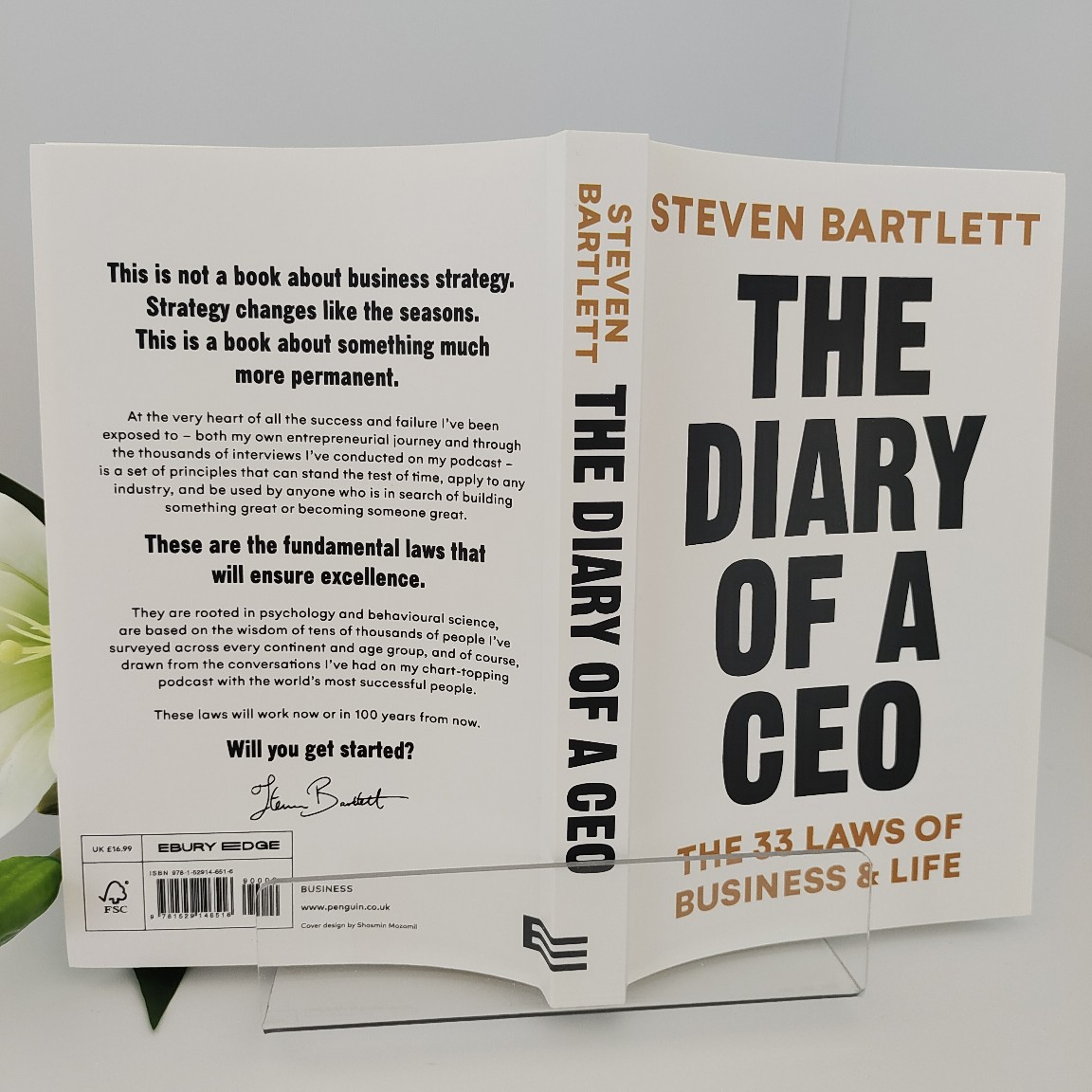 O Diário de um CEO: As 33 Leis - Commercial Printing Books avaliação e preço