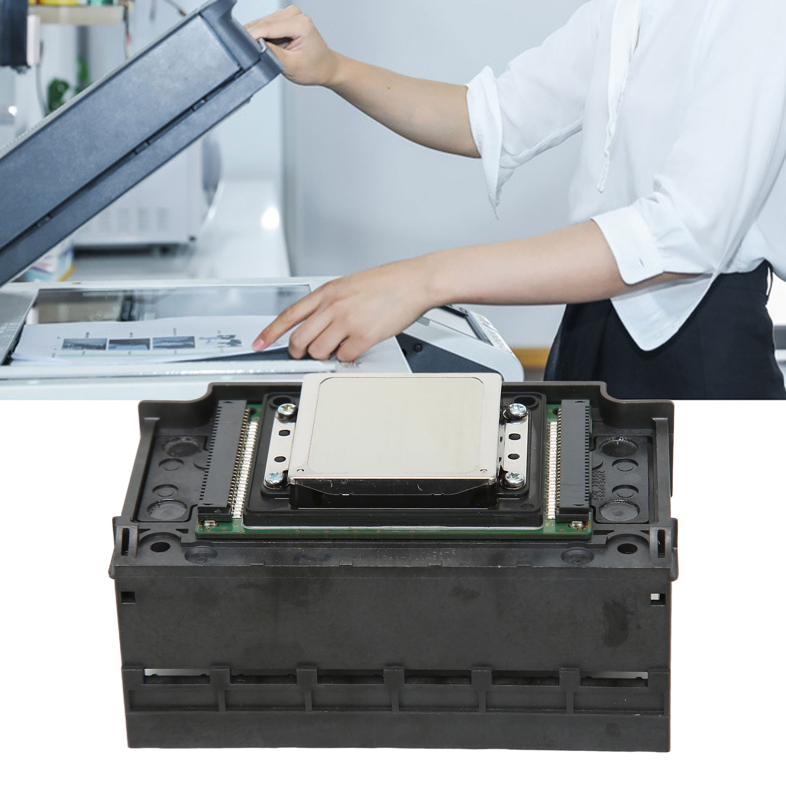 Cabeça de impressão de 6 cores - Uv Flatbed Printer avaliação e preço