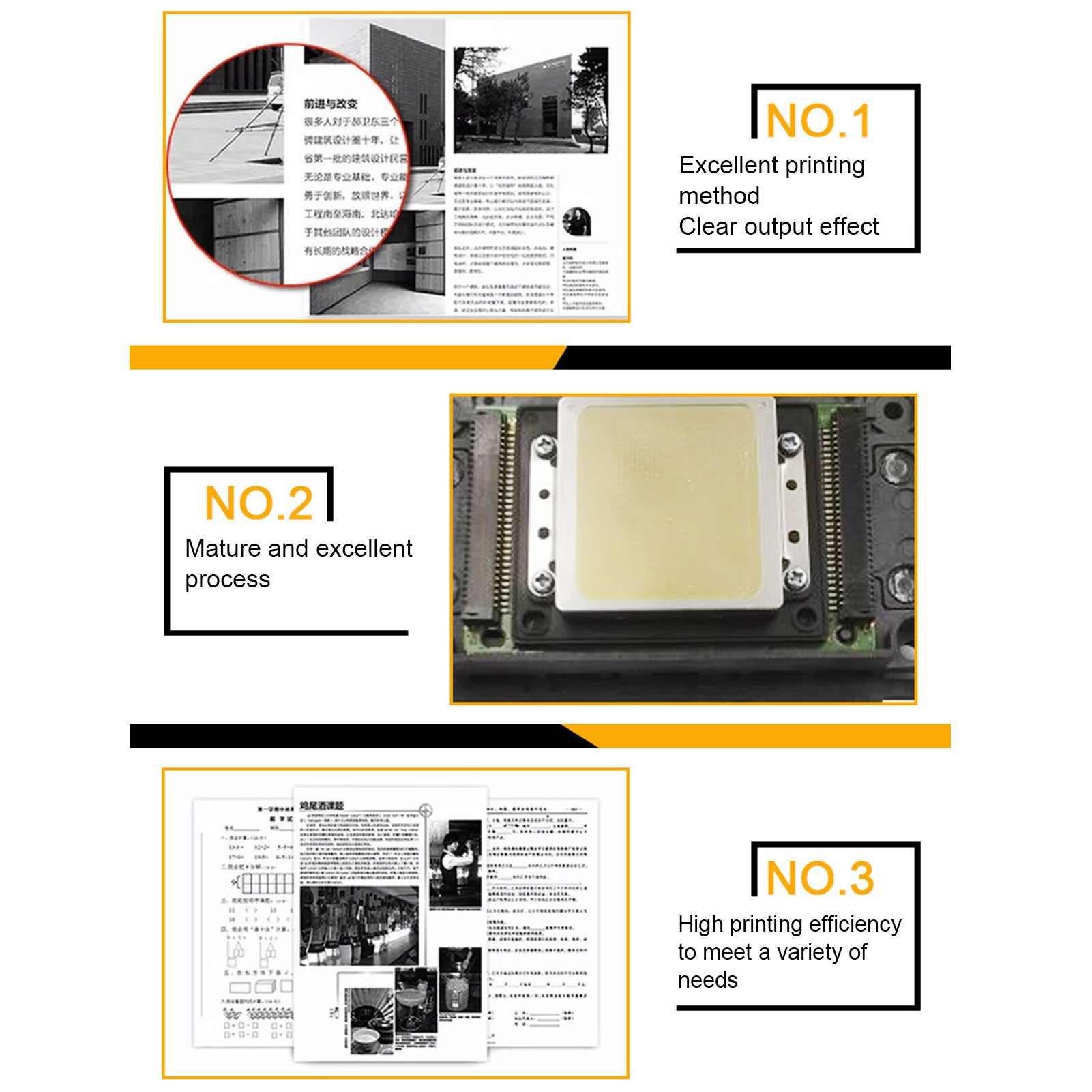 Cabeça de impressão de 6 cores - Uv Flatbed Printer avaliação e preço