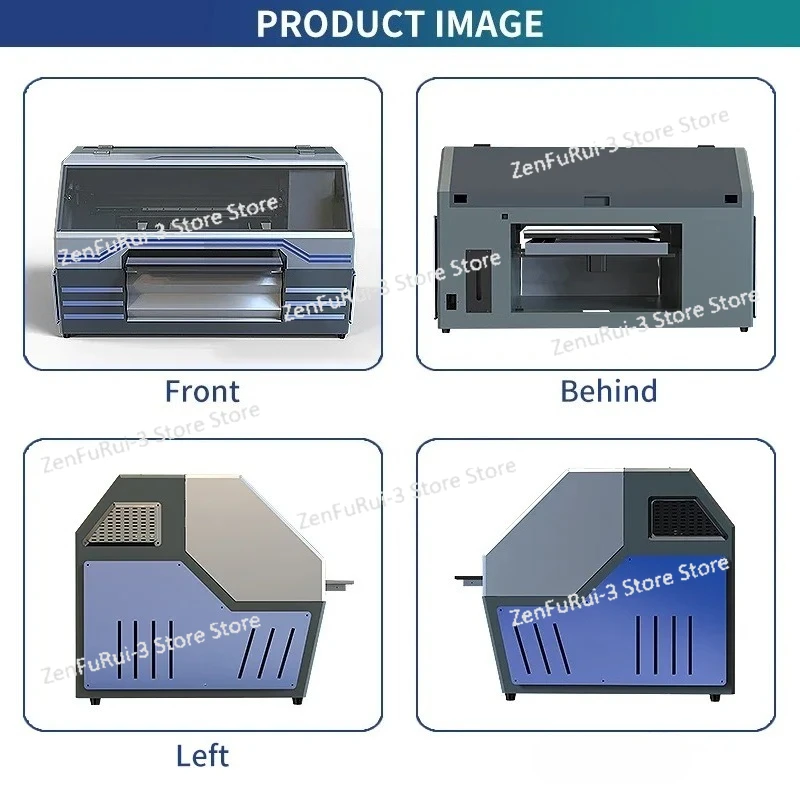 Impressora UV de mesa tamanho  - Uv Flatbed Printer avaliação e preço