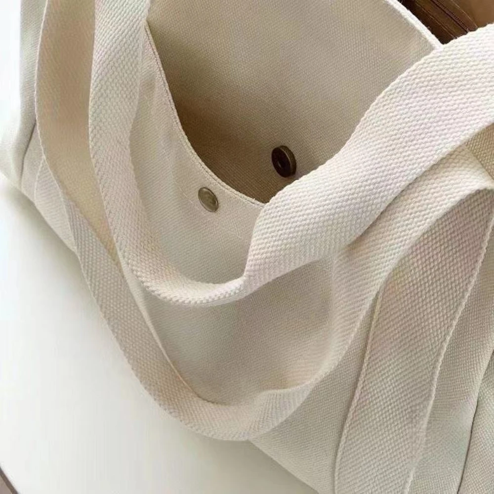 Bolsa tote de lona de grande c - Commercial Printing Books avaliação e preço