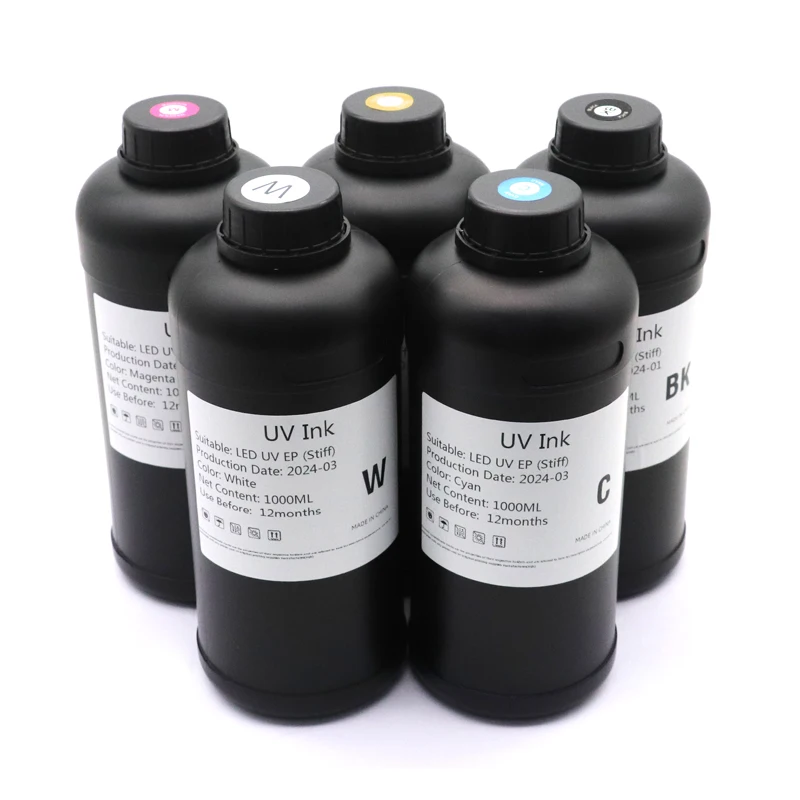 1000ml led tinta uv para tx800 - Uv Flatbed Printer avaliação e preço