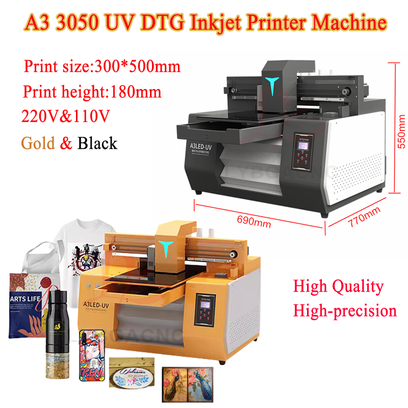 Impressora UV DTG LYBGA de Alt - Uv Flatbed Printer avaliação e preço