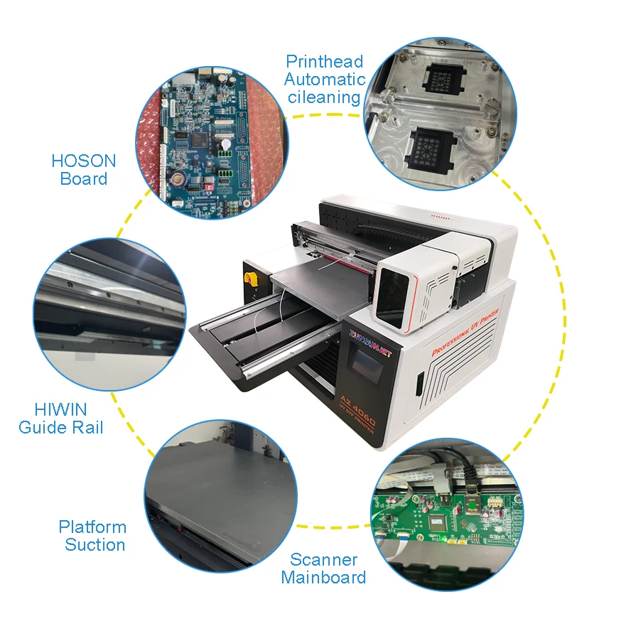 Impressora UV DTF A2 Compacta  - Uv Flatbed Printer avaliação e preço